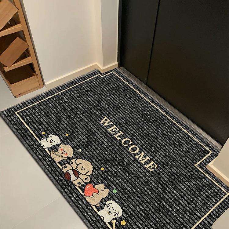 地垫入户门垫感防滑耐脏玄关地毯进门口家用除尘脚垫子可裁剪居家