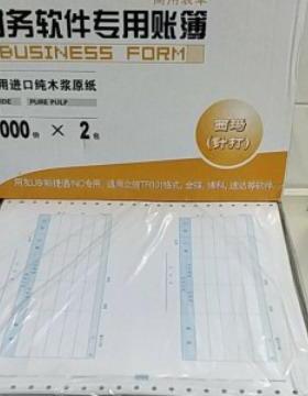 用友西玛TR101S记账凭证针打252*139.7mm木浆打印TR101借贷财务