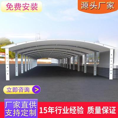 膜结构车棚停车棚充电桩汽车棚张拉膜遮阳雨棚小区自行车棚景观棚