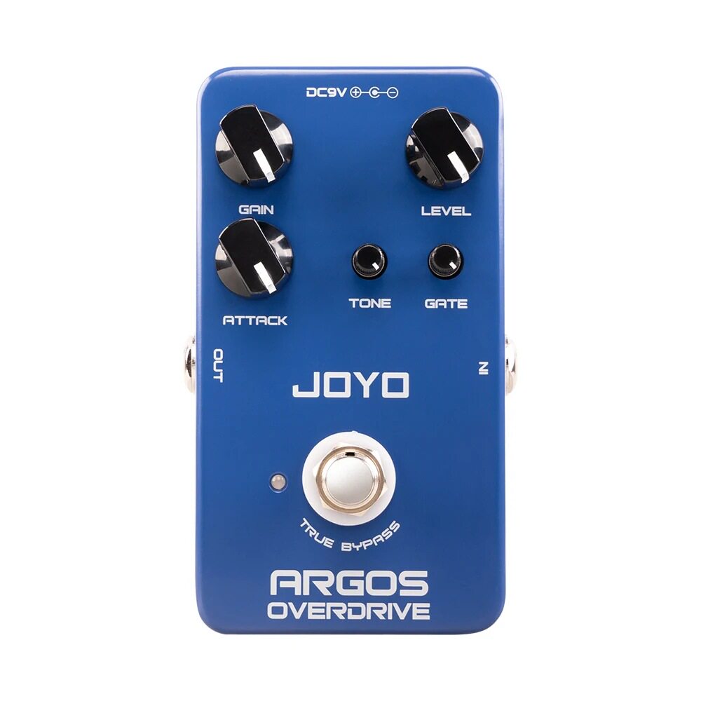 JOYO JF-23 ARGOS OVERDRIVE 吉他效果踏板 6 Overdrive 音调内置