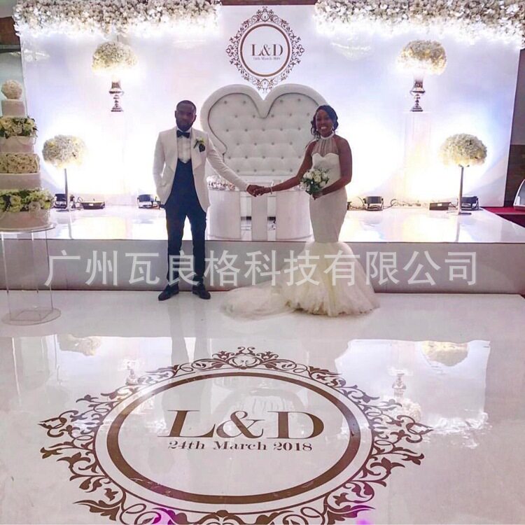 舞会聚会晚会防水防滑黑白经典豪华舞池婚庆活动易装舞池地板