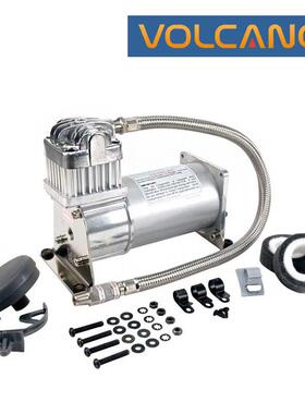 VOLCANO12v直流小型空压机充气泵打气机高压气泵压缩机大流量280C
