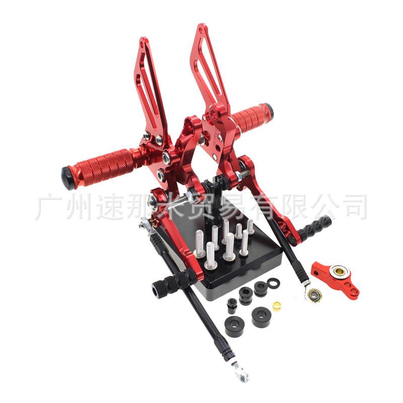 适用杜卡迪1098改装脚蹬CNC前置升高脚踏离合档杆总成挂挡换挡