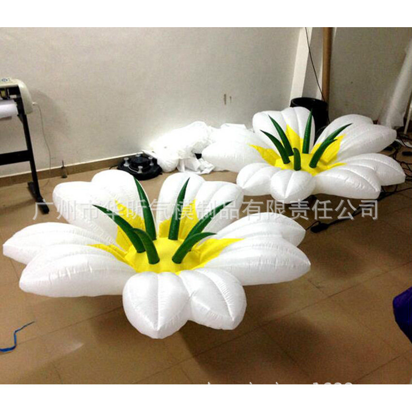 商场美陈加灯花朵气模\酒吧?