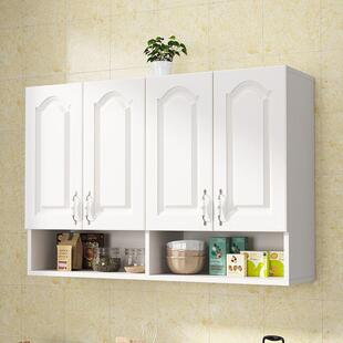 实木吊柜壁柜墙上厨房客厅卧室壁柜挂柜阳台洗衣机上方吊柜包安装