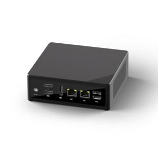 12代N150/N305迷你主机 双网三显高性能低功耗家用办公微型瘦终端