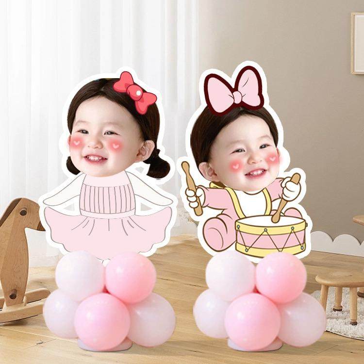 生日装饰场景布置背景墙周岁百天满月人形立牌kt板头像迎宾牌道具,节庆用品/礼品,装扮布置套餐,淘宝优惠券,粉丝福利购,淘宝优惠卷