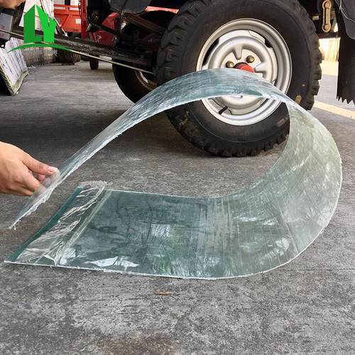 顶棚厂房温室塑料采光板定 制 仓库透明纤维板frp玻璃钢平板