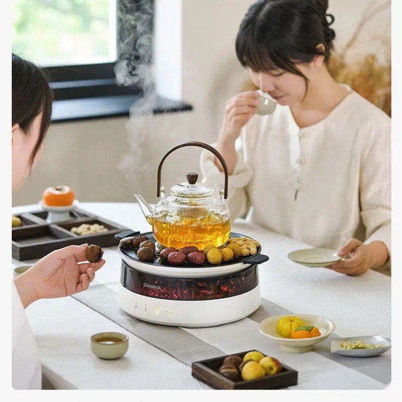 GLASSLOCK韩国盖朗围炉煮茶器电茶炉养生壶电陶炉泡茶煮茶机围炉,餐饮具,煮茶炉,淘宝优惠券,粉丝福利购,淘宝优惠卷