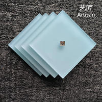 Colorful jelly frosted glass bricks, smooth and transparent dopamine block bricks, kitchen and bathroom bar counter background wall thumbnail 5