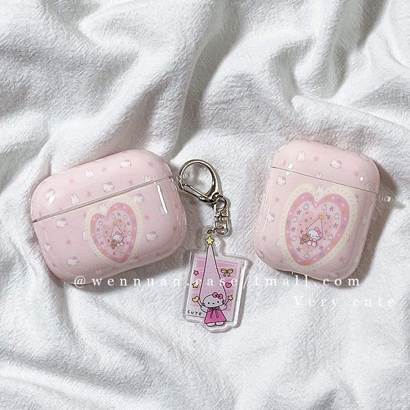 可爱HelloKitty适用苹果耳机套
