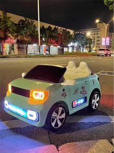 儿童电动车EV四轮带遥控汽车小孩网红童车宝宝玩具车可坐两人