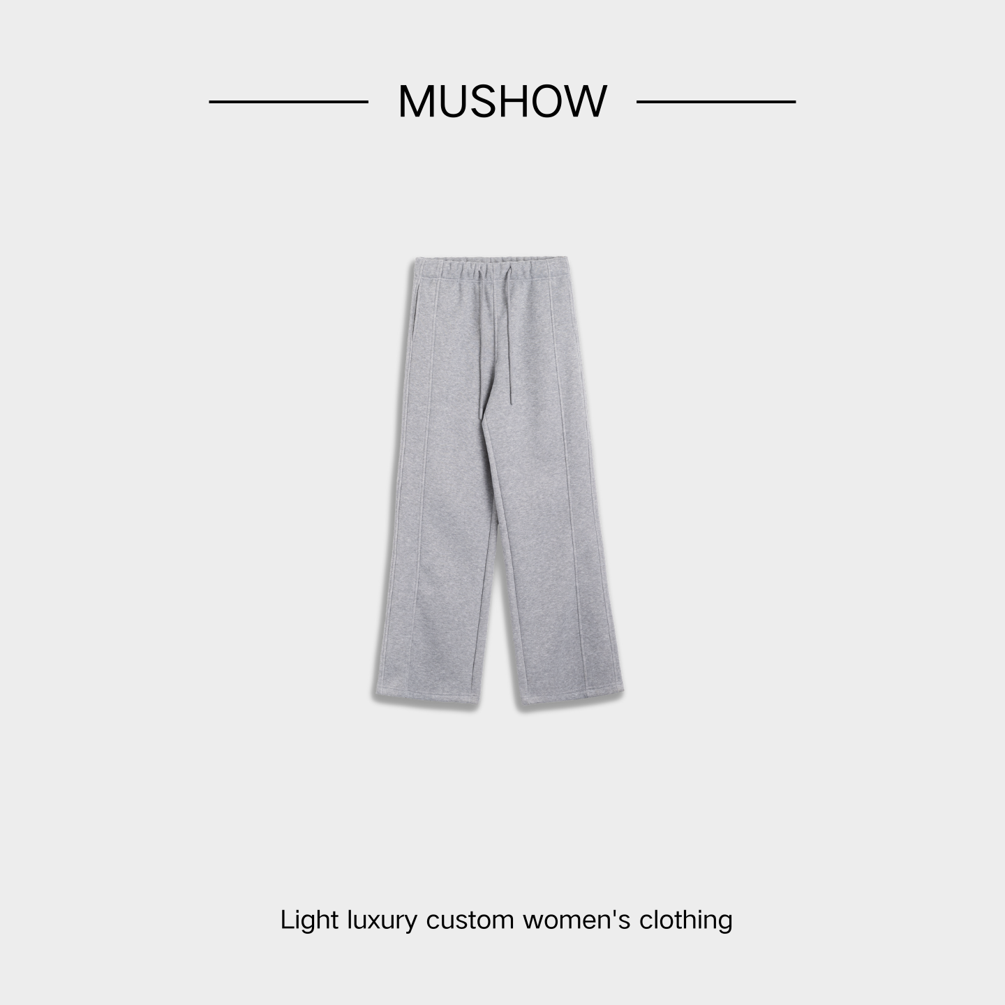 慕秀Mushow「卿山客」时尚百搭通勤松紧腰长裤,女装/女士精品,上衣,淘宝优惠券,粉丝福利购,淘宝优惠卷