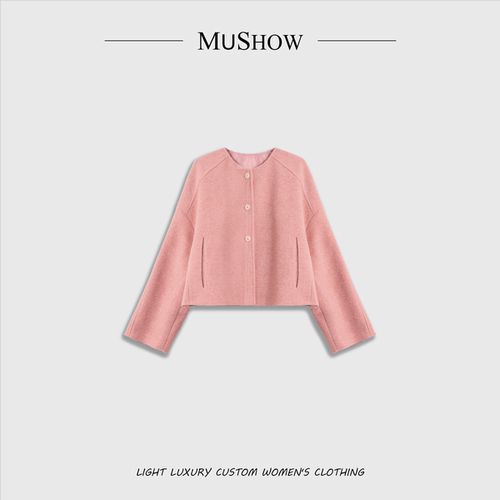 慕秀Mushow「朝露待晞」设计法式廓形小外套