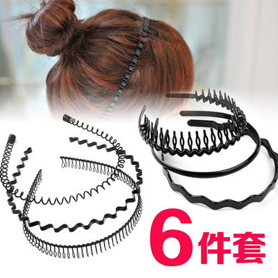 网红newMen and women hair bundled headband headband movement