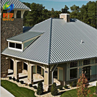 钢结构屋面铝镁锰板 25-430矮立边金属屋面 0.9mm铝镁锰屋面板