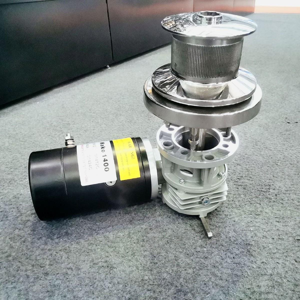 游锚机船电动起舶锚用机高速游艇船用XC1000配件立式锚艇机船专用