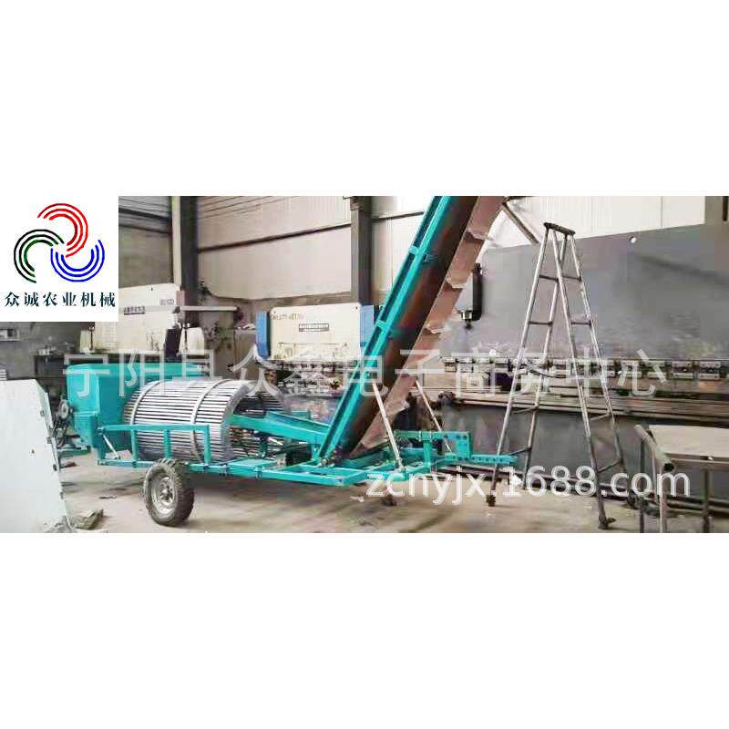 干辣椒采摘机内蒙古朝天椒收获机可移动式辣椒摘果机