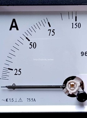 指针式交流电流电压表SQ/CZ/JY96-50A100A200A450V500V12KV51T666