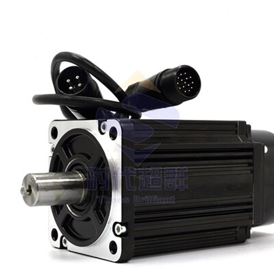 730W交流伺服电机驱动器套装220V交流伺服电机马达 3.5NM 2000转