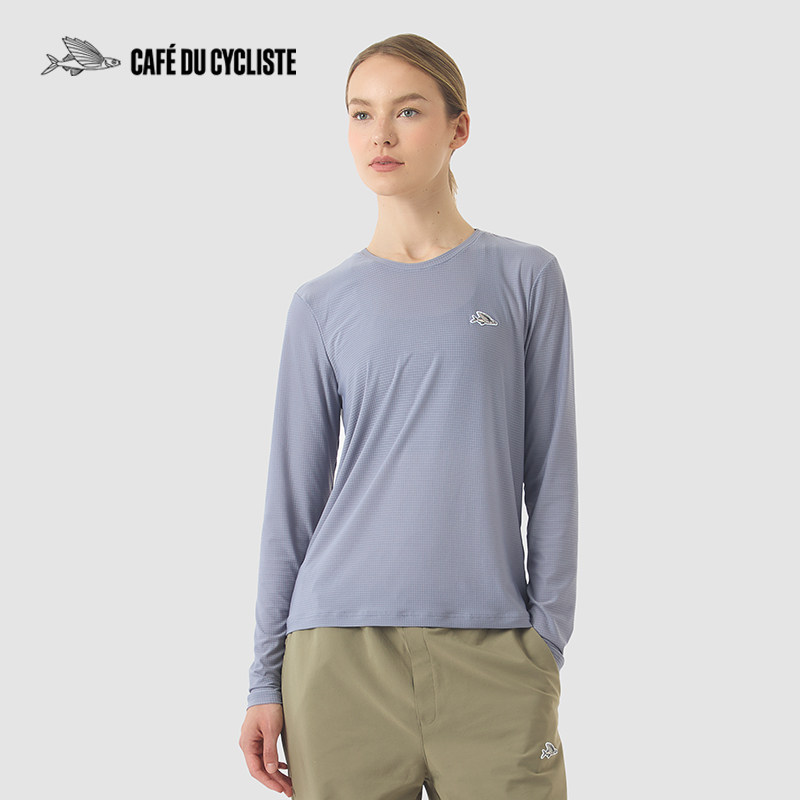 【新品】CDC Ambre 女士速干长袖T骑行服运动轻薄透气法国小飞鱼