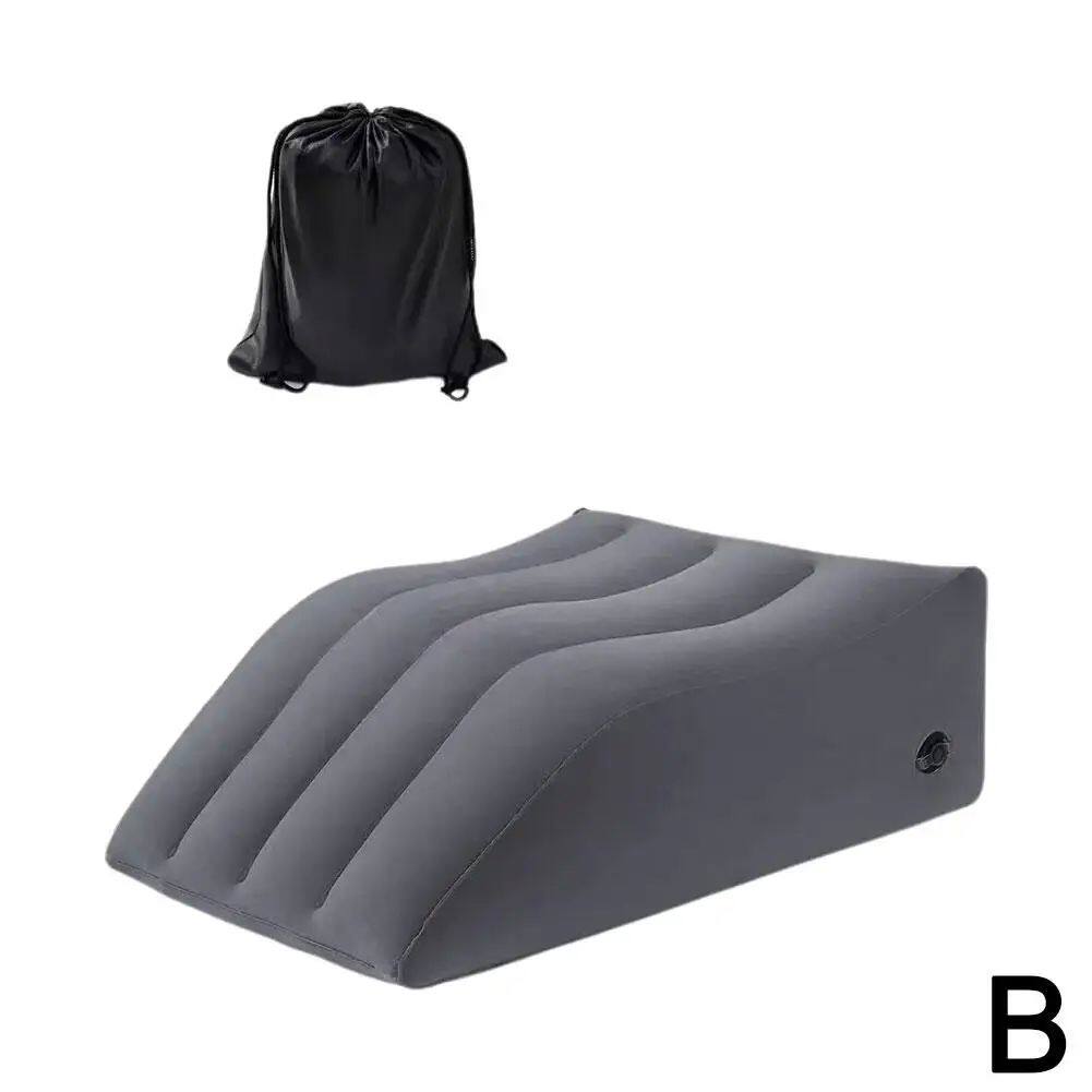 PORTABLE INFLATABLE ELEVATION WEDGE LEG FOOT PILLOW ELEVATIO