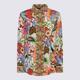 MULTICOLOUR ETRO SHIRT SILK WHITE