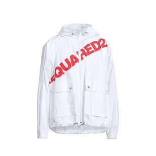 Hooded Logo Windbreaker Dsquared2