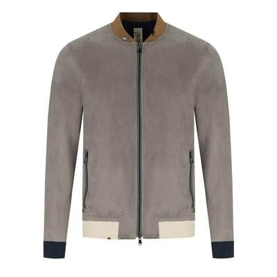 BOB  GREY BOMBER JACKET