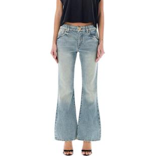 bootcut denim Western BALMAIN jeans