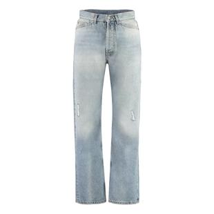 POCKET STRAIGHT ANGELS LEG JEANS PALM