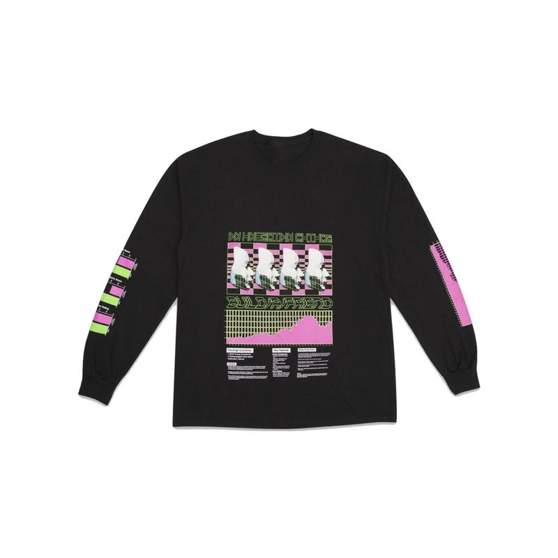 HALO Exclusive Uncertain Future Long Sleeve Tee Black-封面