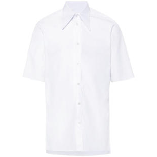 SHIRT SHORT POPLIN SLEEVED MAISON MARGIELA