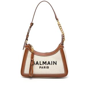 WITH BALMAIN BAG LOGO SHOULDER EMBROIDERED