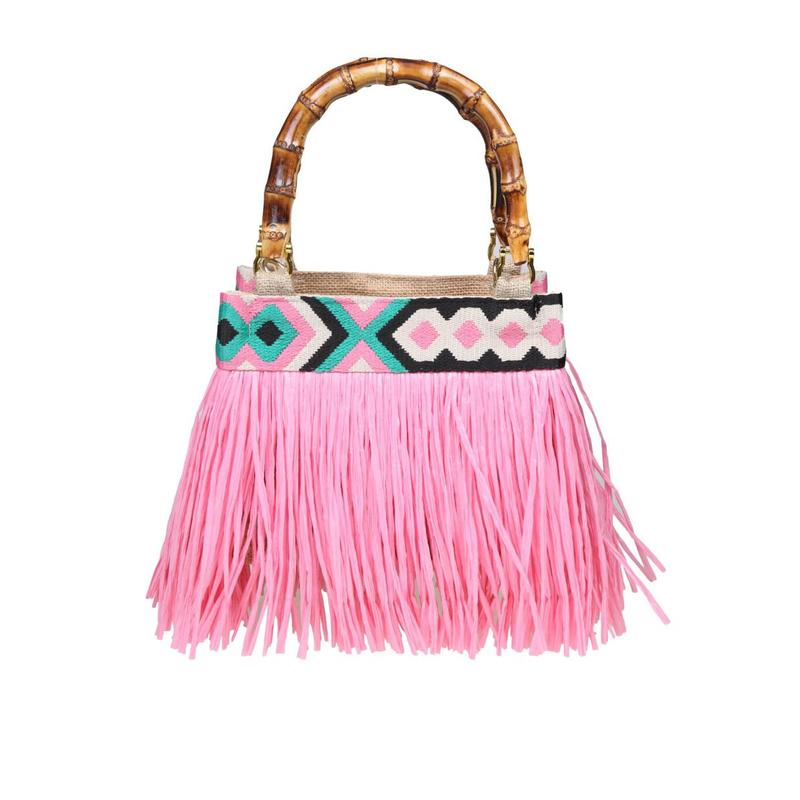 LA MILANESA HANDBAG WITH FRINGES