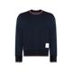 NECK SWEATSHIRT THOM CREW BROWNE COTTON