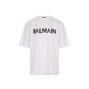 BALMAIN大号棉质T恤衣服