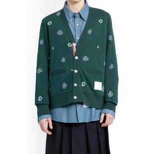 THOM BROWNE.汤棕色针织品衣服