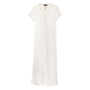 dress Linen neck FABIANA FILIPPI