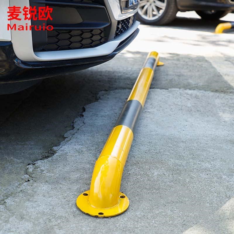 麦锐欧 M型挡车器 防撞钢管护栏 A加固防撞 道路隔离栏管径76mm厚