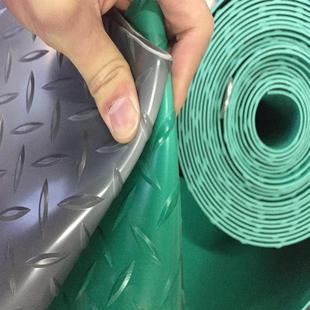 PVC人字纹地工业地毯塑料防滑车间塑料货车地板胶 3mm牛津加厚