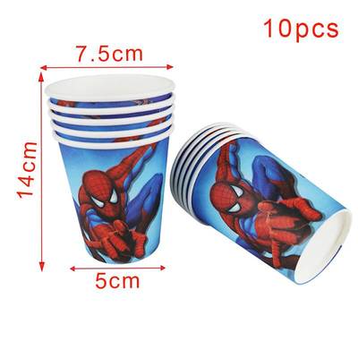 极速arty Paper PlateCupNapkin StraDwTablecloth Party Supplie