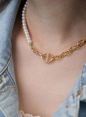 JoJo独家设计款猪鼻子施家珍珠