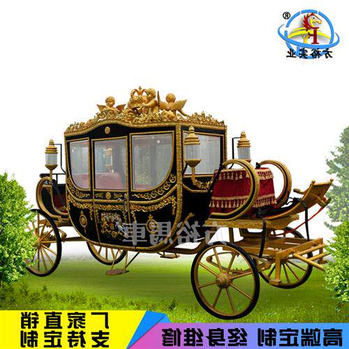 欧式仿古马车巡游花车庆典活动道具酒店接待婚庆观光皇家巡游