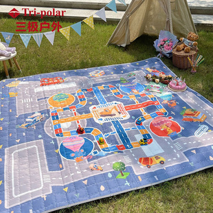 户外野餐垫春游秋l游踏青海边度假地垫沙滩防潮防湿牛津坐垫子