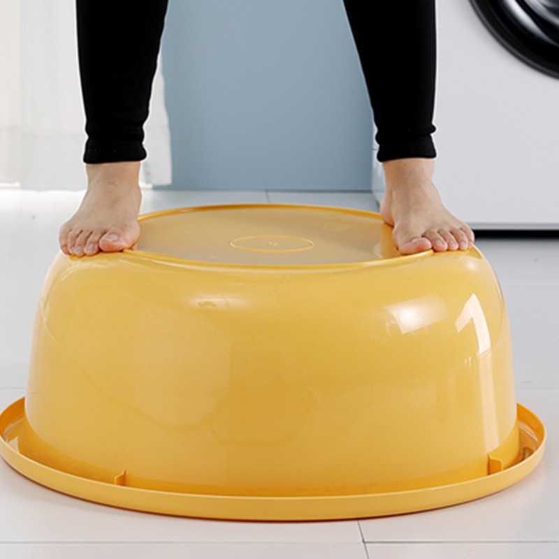 家庭个人清洁工具洗脸盆适透用儿童宝宝不明洗浴盆宝蓝色圆形特盆