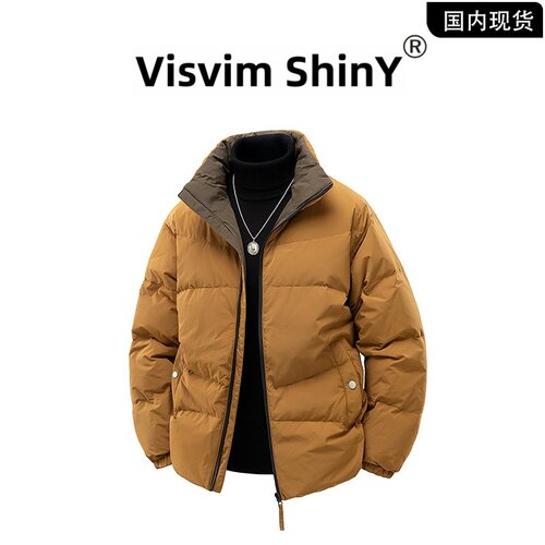 日本VISVIM冬季大码羽绒服外套男