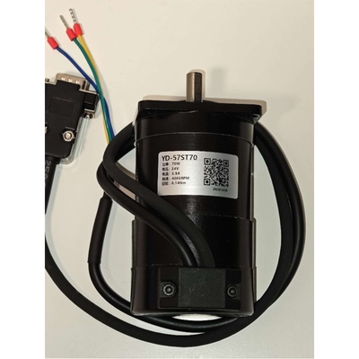 57ST70 直流无刷伺服电机、带编码器反馈、单圈式、BLDC