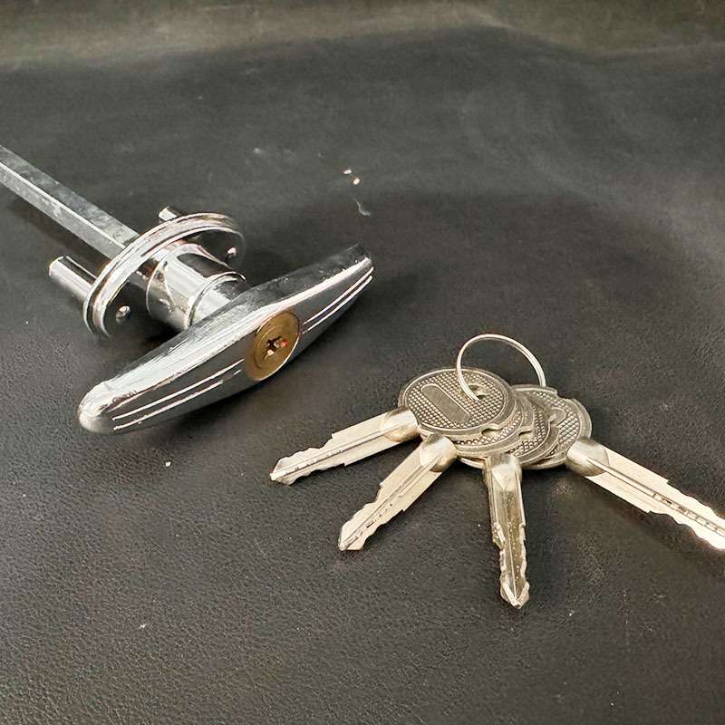 车库锁 羊角锁十字铜芯2钥匙/4钥匙钥匙