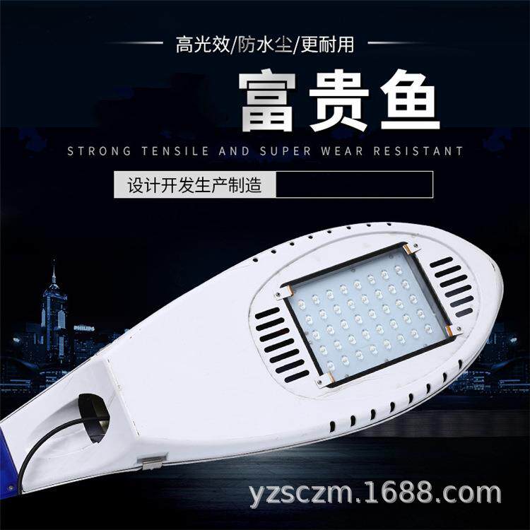 LED模组路灯头100W150W200W250W户外道路照明太阳能富贵鱼灯头